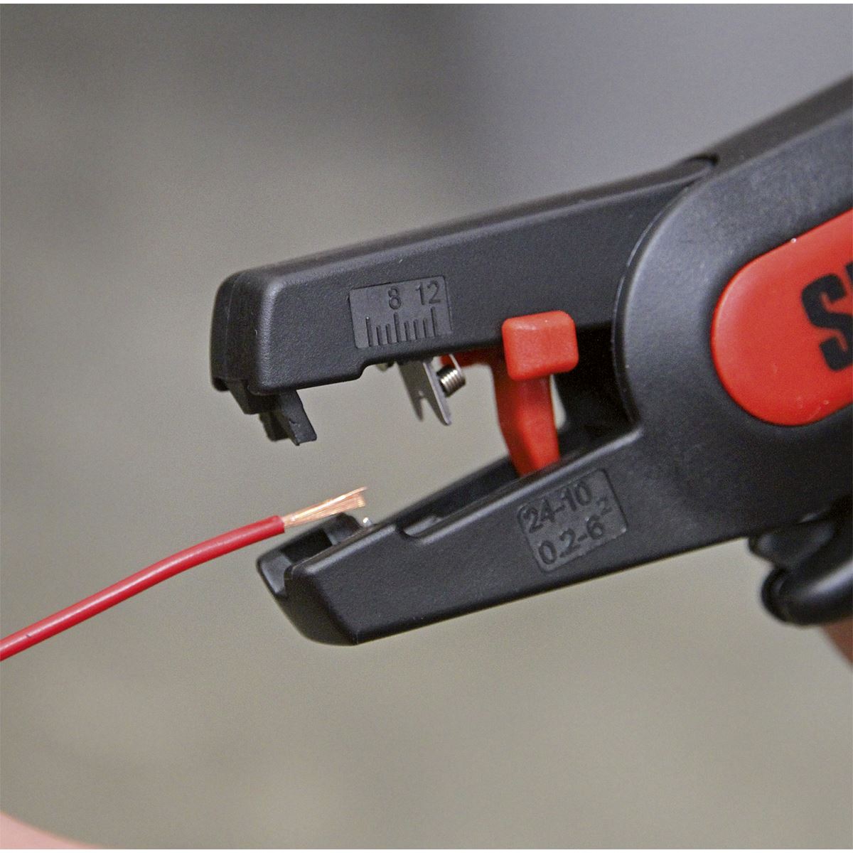 Sealey Automatic Wire Stripping Tool Pistol Grip Capacity 0.2 to 6mm AK2265