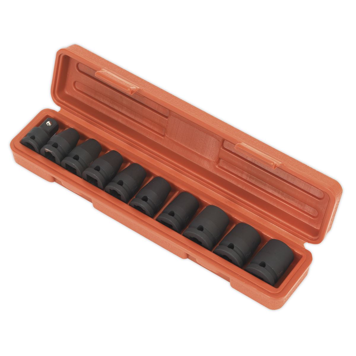 Sealey Impact Torx Star Female Socket Set 10pc 1/2"Sq Drive AK2301