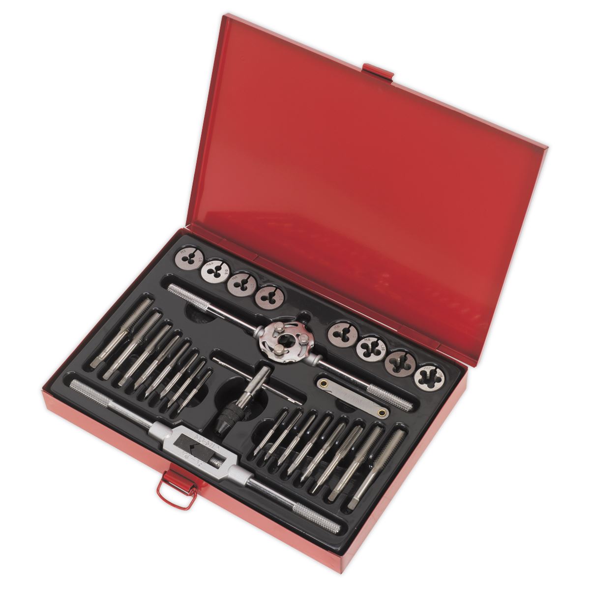 Sealey Tap & Die Set 28pc Split Dies Metric AK3028