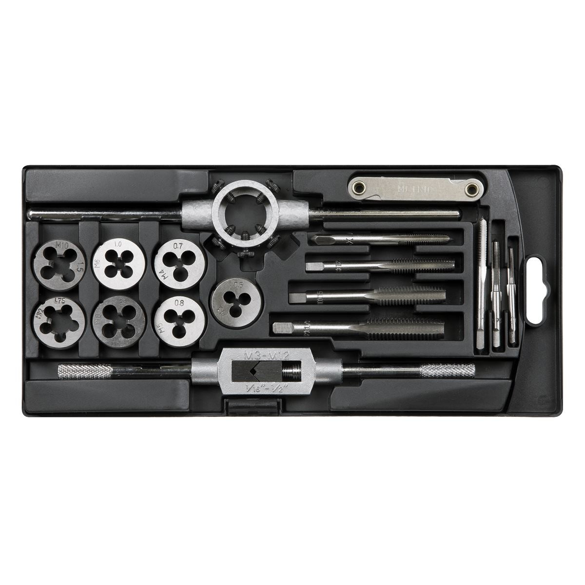 Sealey Tap & Die Set 17pc Metric AK321