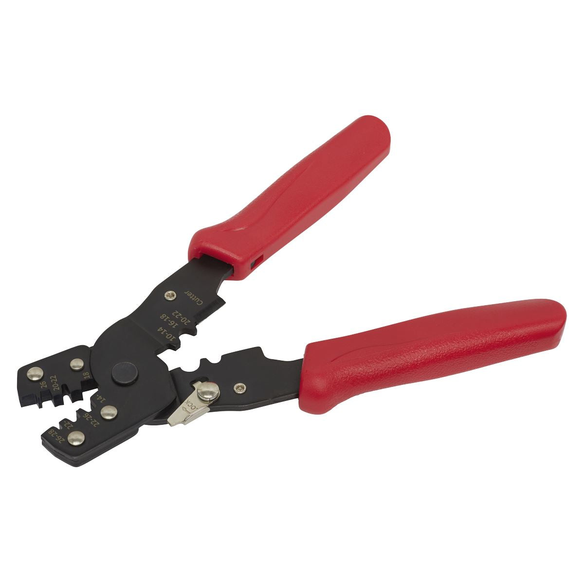 Sealey Non-Ratcheting Crimping Tool Insulated/Non-Insulated Terminals AK3850