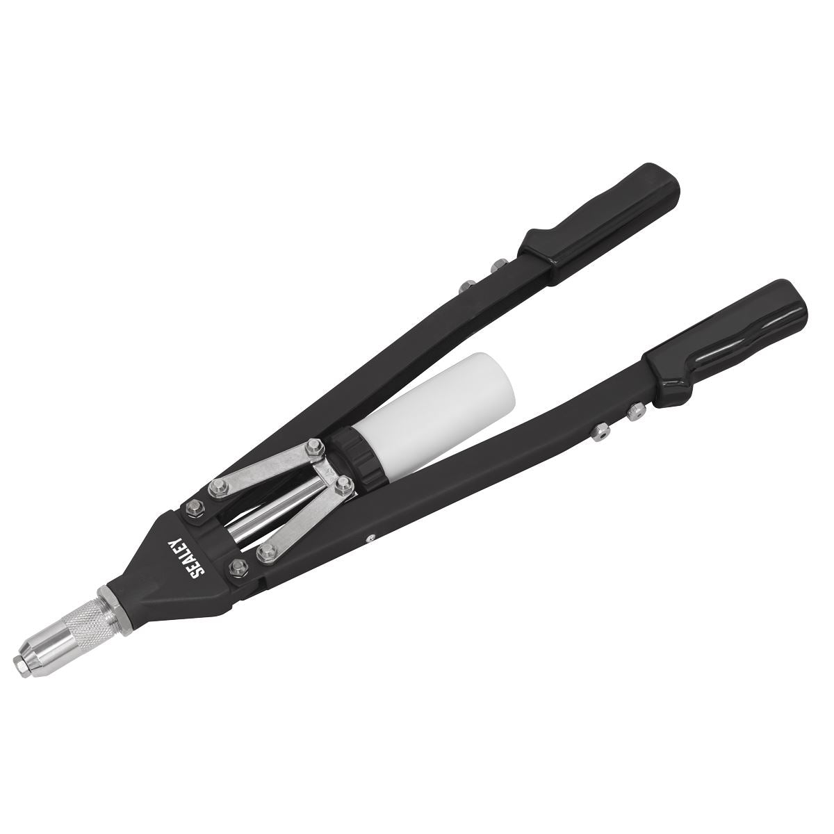Sealey Long-Arm Riveter with Collection Bowl Heavy-Duty AK3981