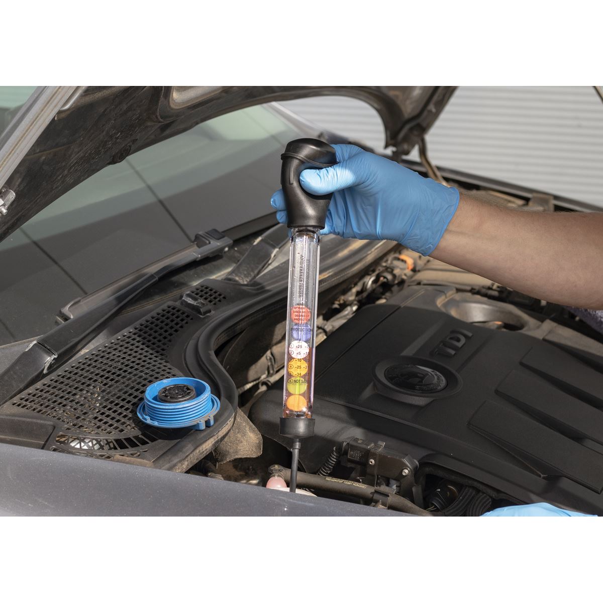 Sealey Ethylene Glycol Antifreeze Tester Disc Type AK4120