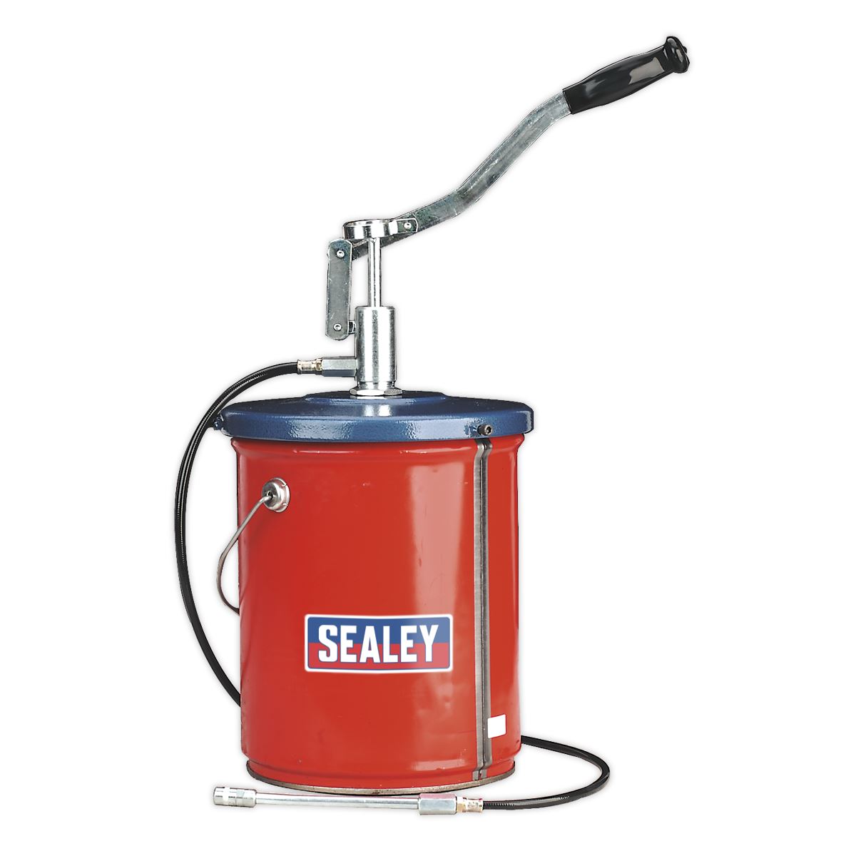 Sealey Bucket Greaser with Follower Plate 12.5kg Extra-Heavy-Duty AK455