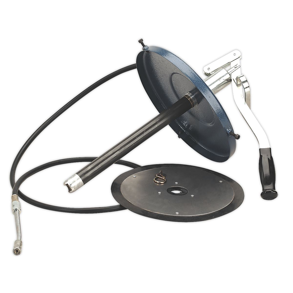 Sealey Bucket Greaser with Follower Plate 12.5kg Extra-Heavy-Duty AK455