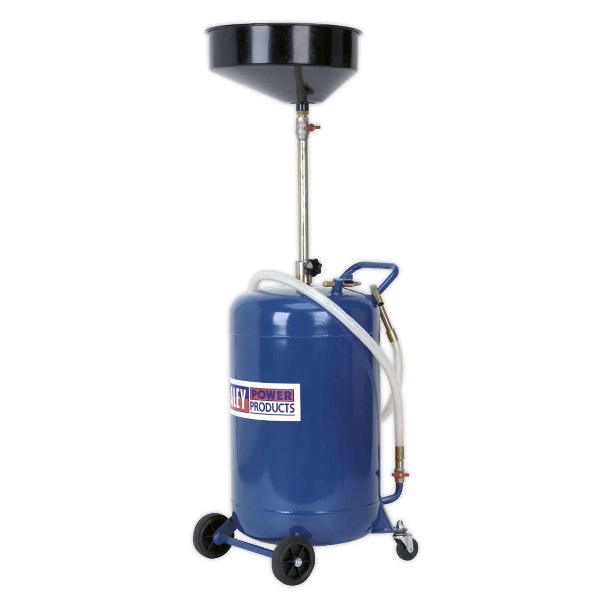 Sealey Mobile Oil Drainer 110L Air Discharge AK458DX