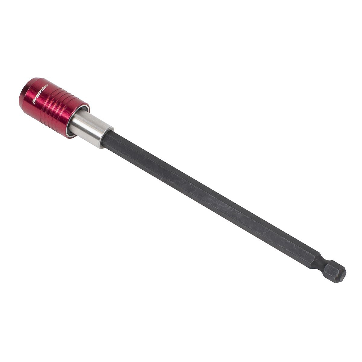 Sealey 1/4" Bit Holder Magnetic Quick Chuck 150mm Hex Drive AK49251