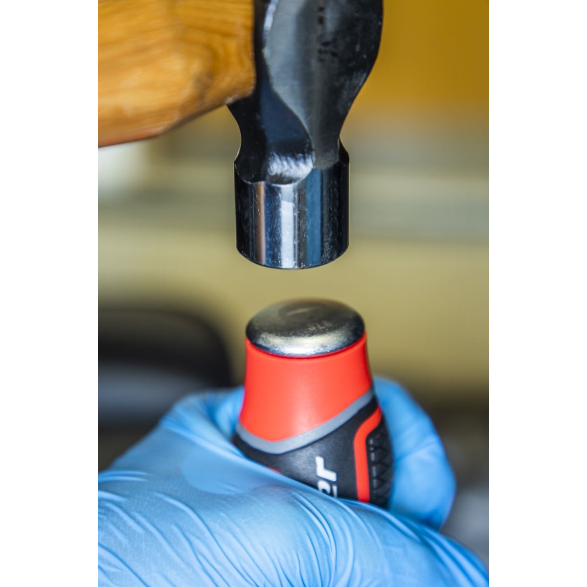 Sealey Screwdriver Set 3pc Hammer-Thru 450mm AK4942