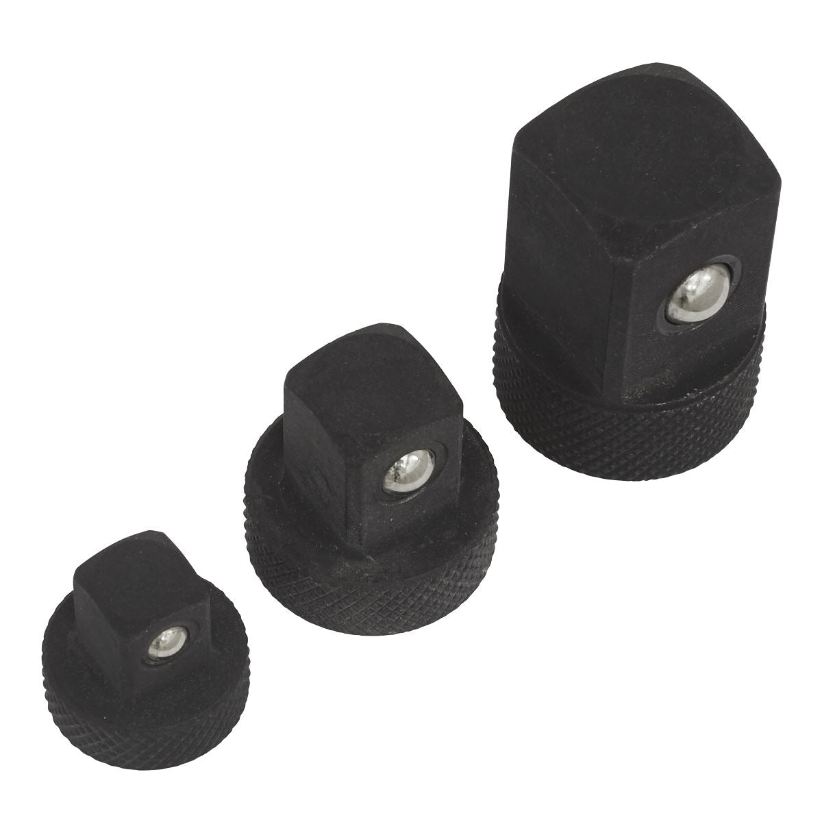 Sealey Low Profile Impact Socket Adaptor Set 3pc Step Ups AK5524