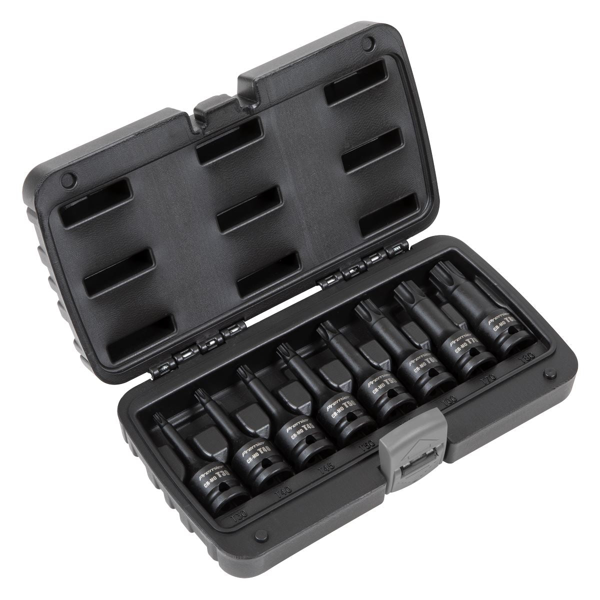 Sealey Impact TRX-Star* Socket Bit Set 8pc 1/2"Sq Drive AK5602