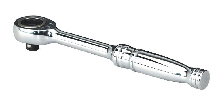 Sealey 1/4"Sq Drive Gearless Ratchet Push Through Reverse Mirror Finish AK561