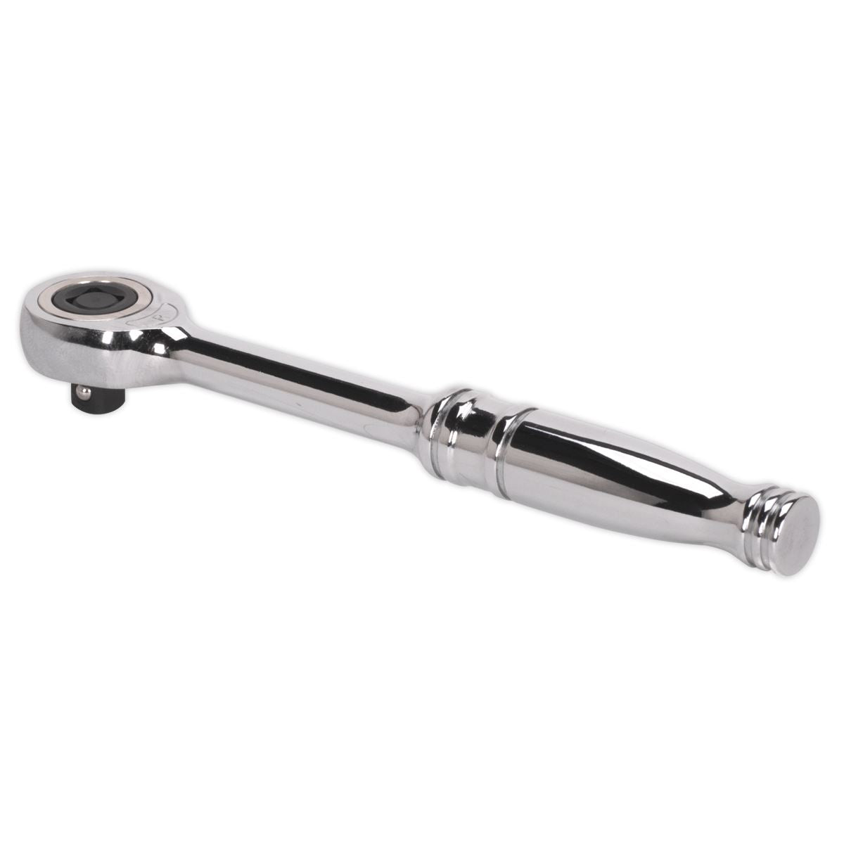 Sealey 1/4"Sq Drive Gearless Ratchet Push Through Reverse Mirror Finish AK561