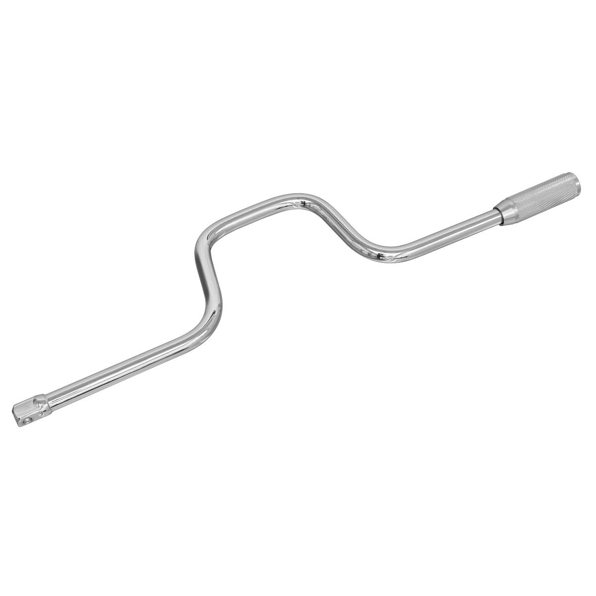 Sealey Speed Brace 1/2"Sq Drive Chrome 360° Handle With Deep Knurling AK5695