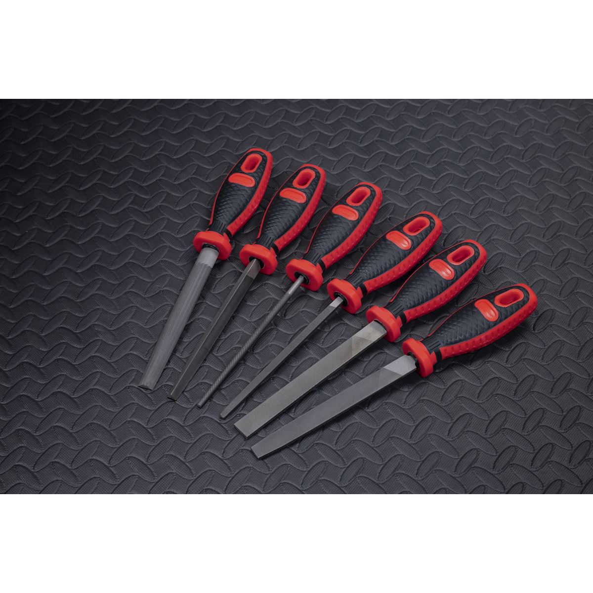 Sealey Engineer's File Set 6pc 150mm AK580