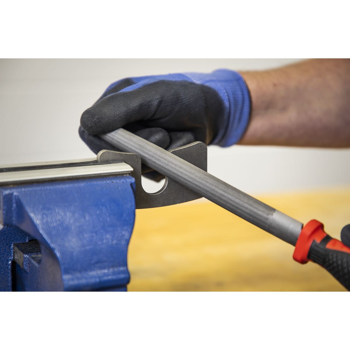 Sealey Smooth Cut Half-Round Engineer's File 200mm AK5861