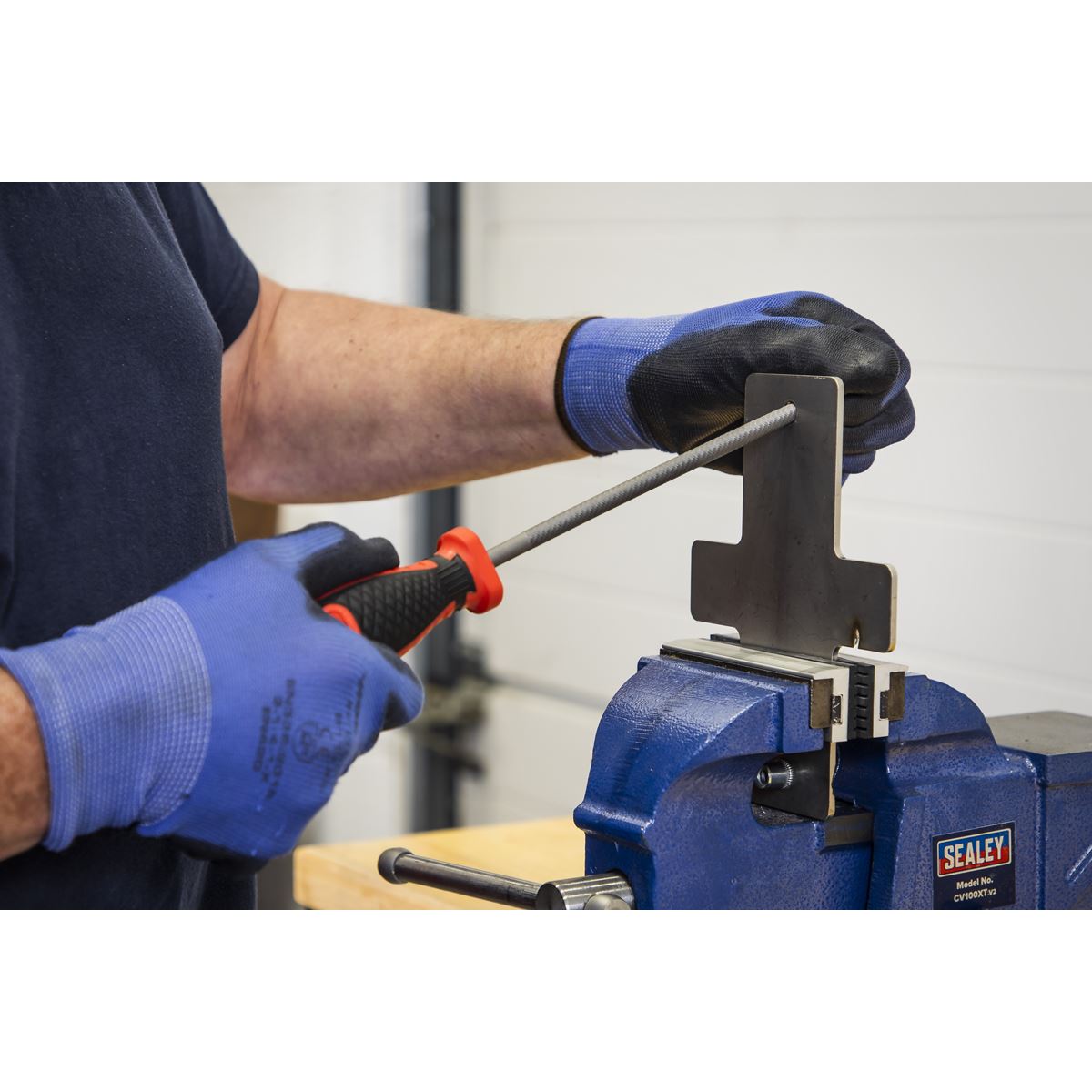 Sealey Smooth Cut Round Engineer's File 200mm AK5862