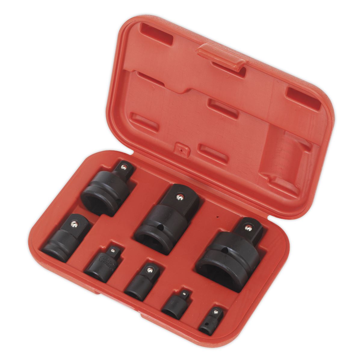 Sealey Impact Socket Adaptor Set 8pc Reducers Step Ups AK5900B
