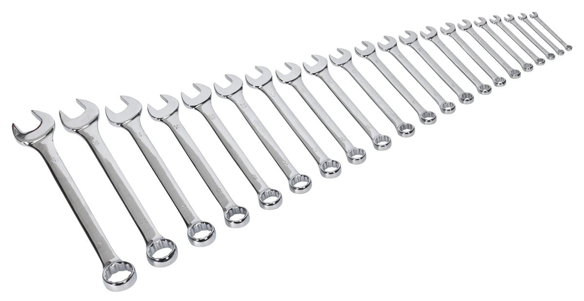 Sealey Combination Spanner Set 21pc Jumbo Metric AK6083