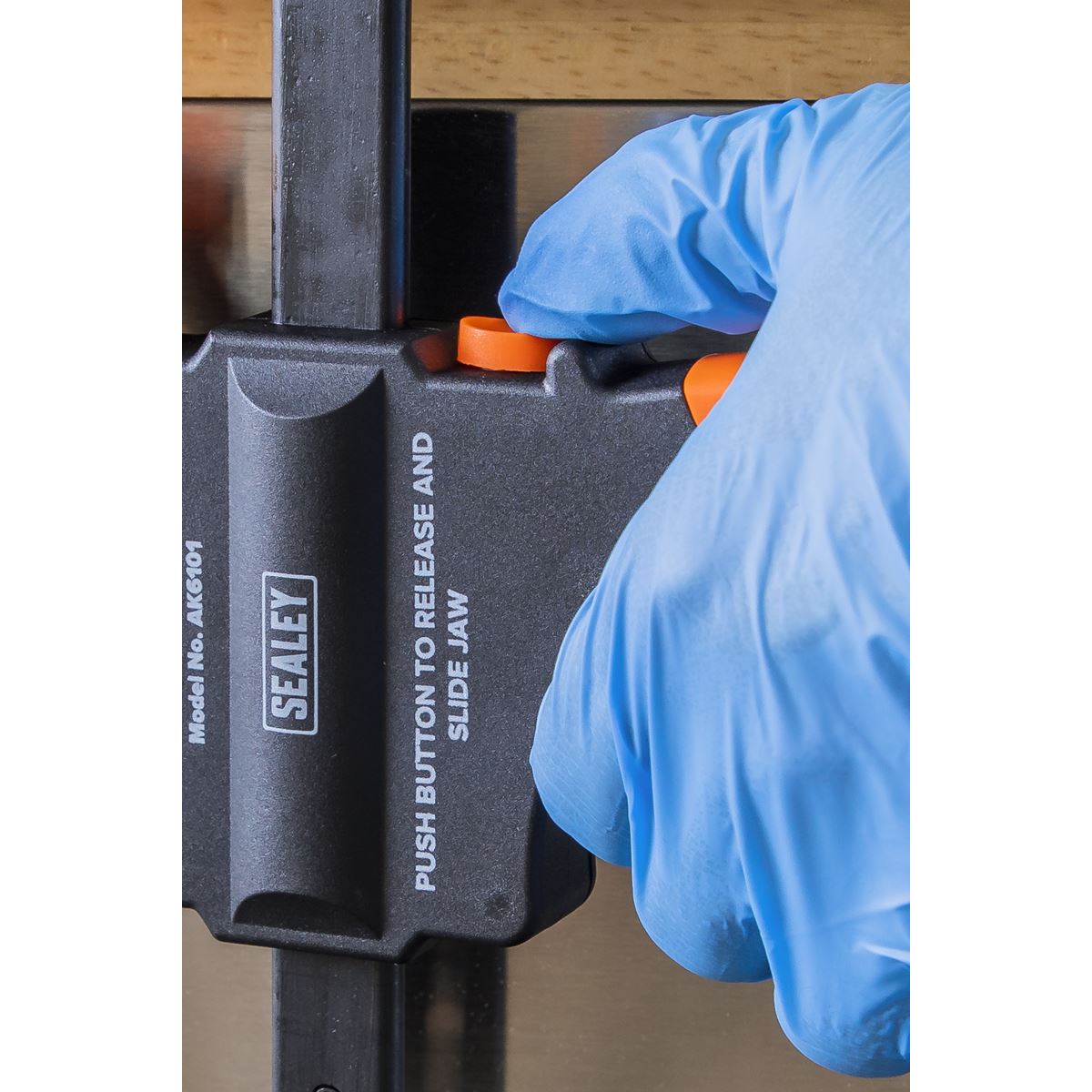 Sealey Ratchet Bar Clamp 150mm AK6101