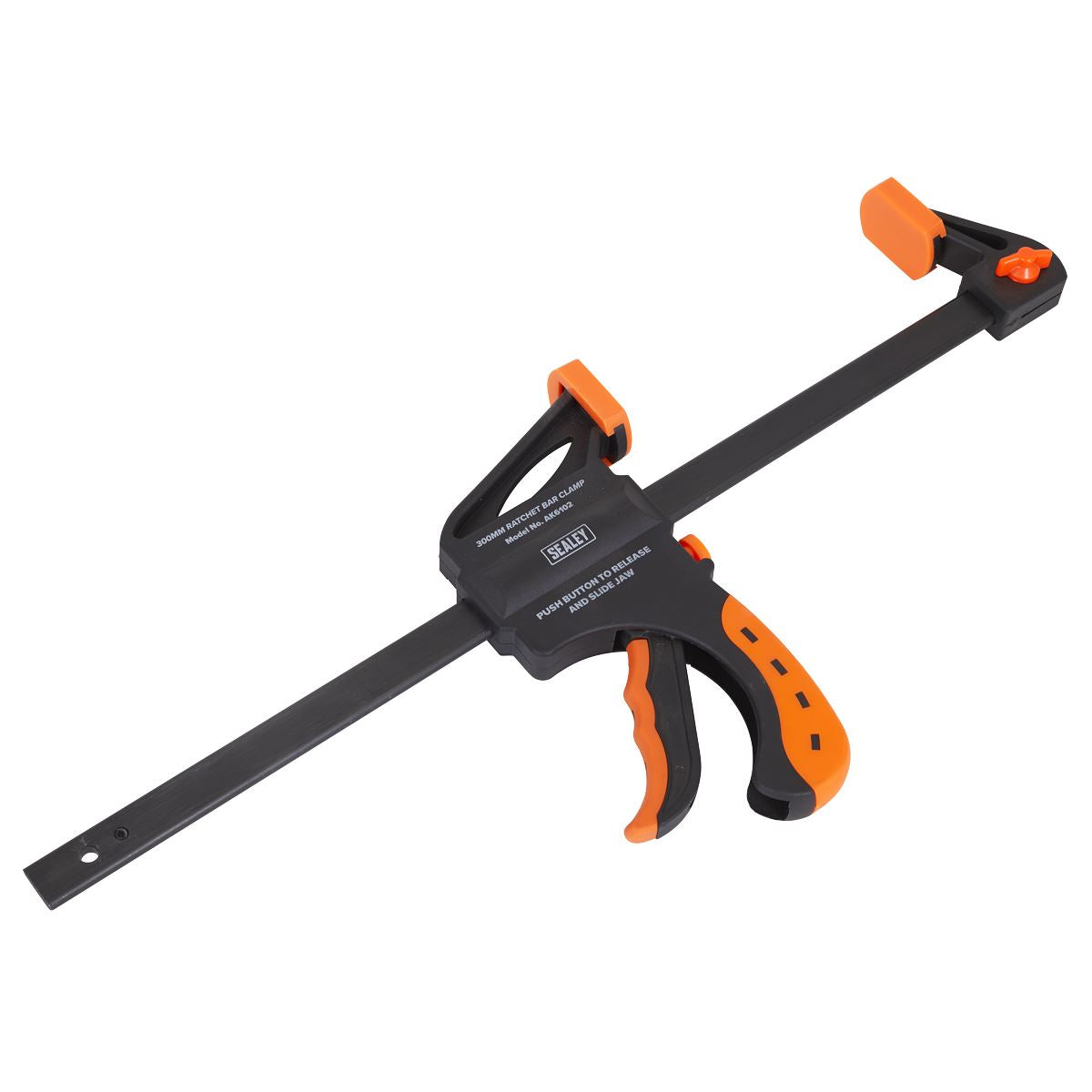 Sealey Ratchet Bar Clamp 300mm 4pc Set AK61024