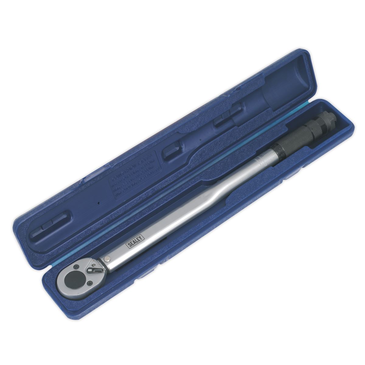Sealey Micrometer Torque Wrench 1/2"D 27-204Nm 20-150lb.ft Calibrated AK624