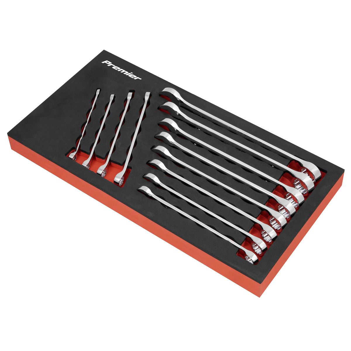 Sealey Combination Spanner Set 12pc Metric AK63012