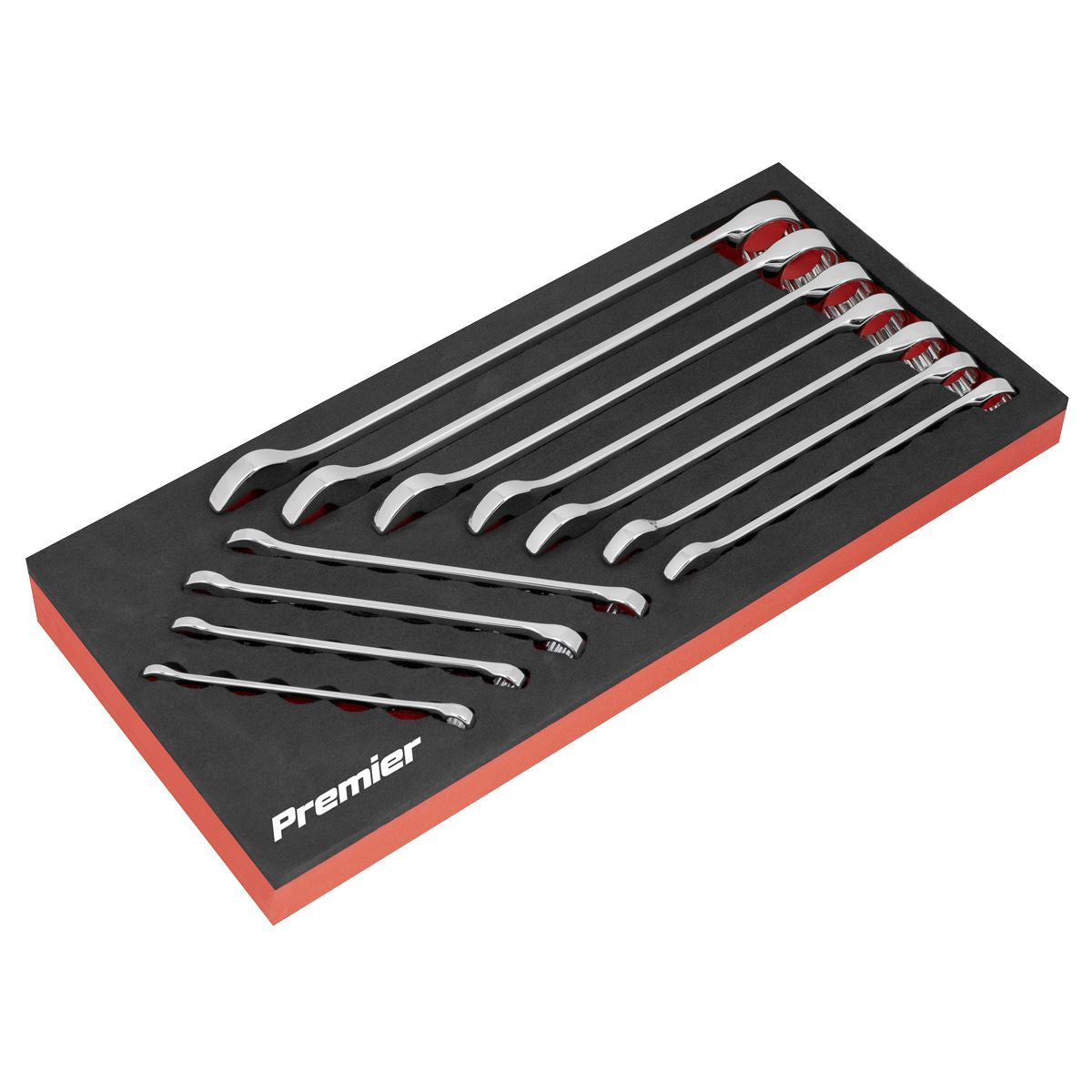 Sealey Combination Spanner Set 11pc Imperial AK630AF