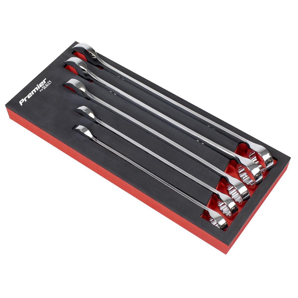 Sealey Combination Spanner Set 5pc Jumbo Metric AK6329