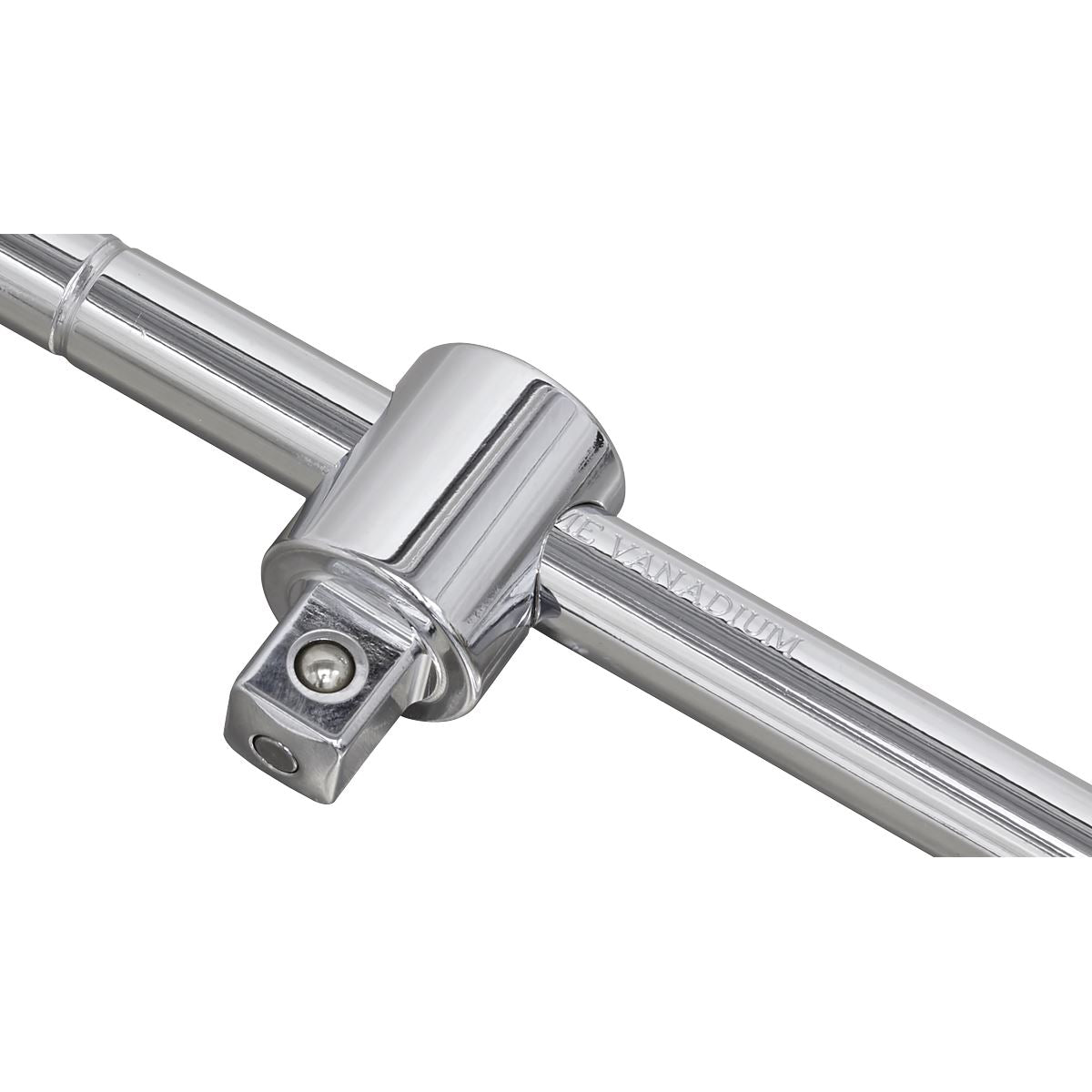 Sealey 1/2"D Locking Sliding T Bar 250mm Chrome Finish Quick Release AK6378
