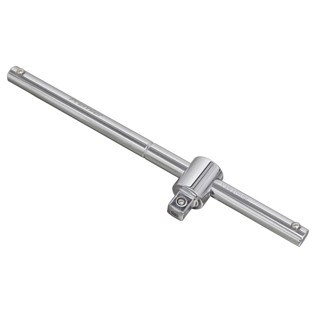 Sealey 1/2"D Locking Sliding T Bar 250mm Chrome Finish Quick Release AK6378