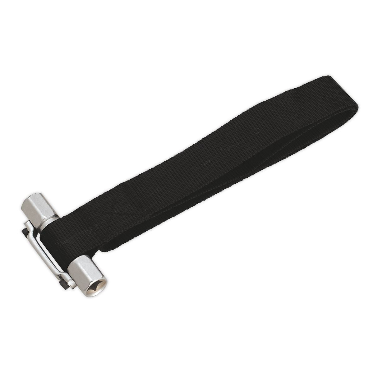 Sealey Oil Filter Strap Wrench �300mm Capacity 3/8" & 1/2"Sq Drive AK6403