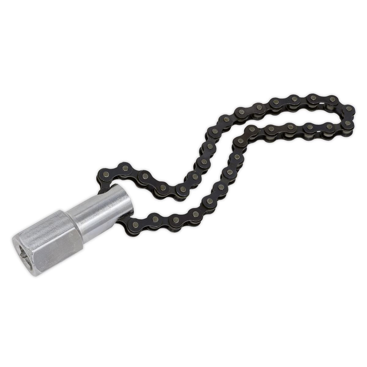 Sealey Oil Filter Chain Wrench �135mm Capacity 1/2"Sq Drive AK641