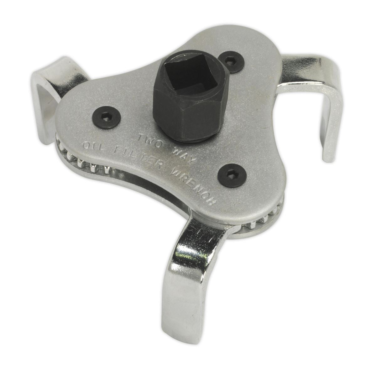Sealey Oil Filter Claw Wrench �63-103mm Capacity 3/8" & 1/2"Sq Drive AK642