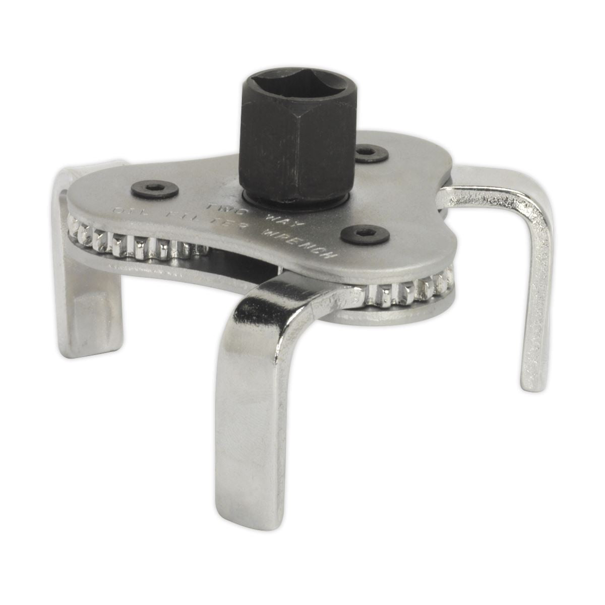 Sealey Oil Filter Claw Wrench �63-103mm Capacity 3/8" & 1/2"Sq Drive AK642