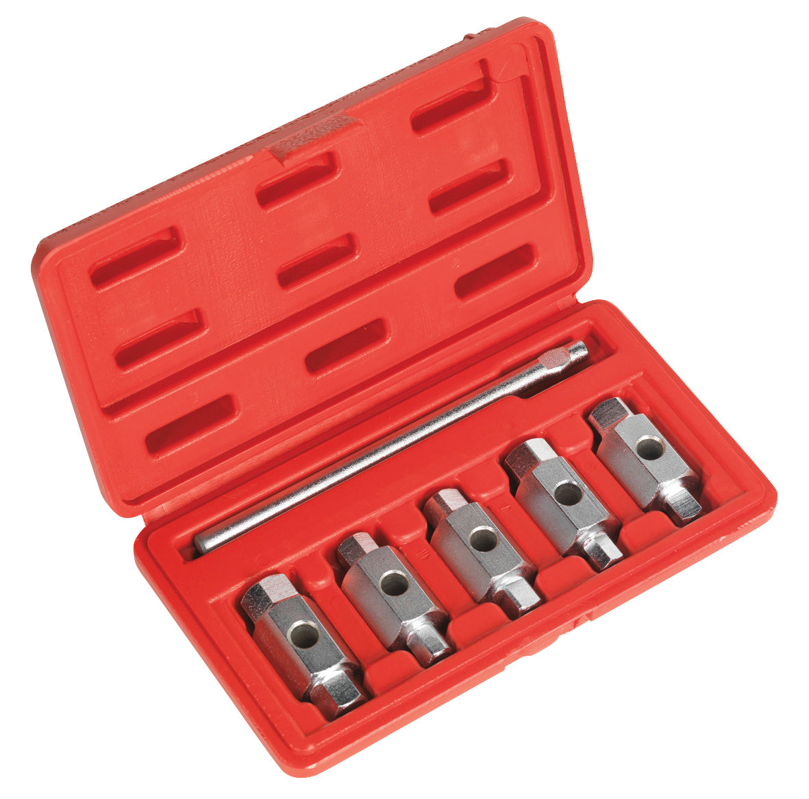 Sealey Drain Key Set 6pc Double End AK659