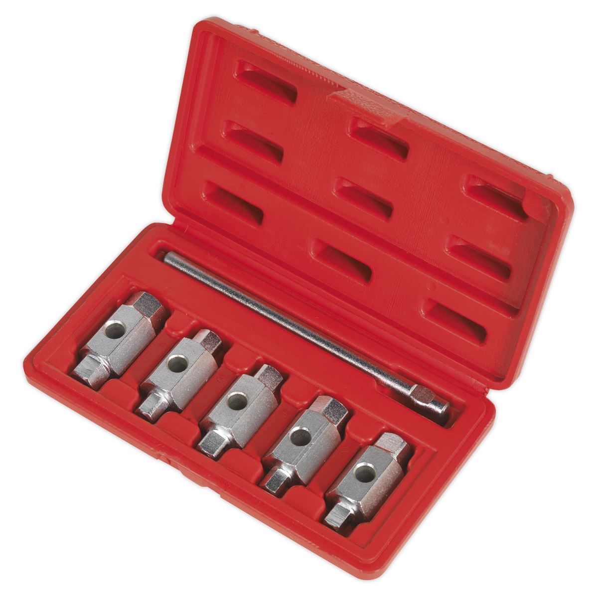 Sealey Drain Key Set 6pc Double End AK659