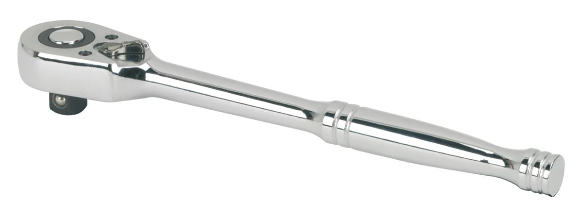 Sealey 1/2"D Pear Head Flip Reverse Ratchet Wrench Slim Contoured Handle AK662