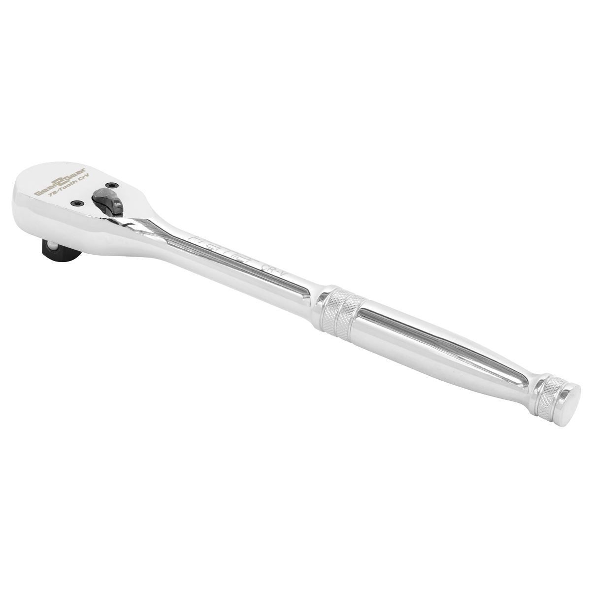 Sealey 1/2"D Dust Free Flip Reverse Ratchet Wrench 72 Tooth Sealed Head AK662DF