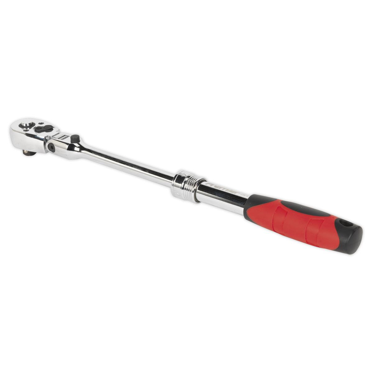 Sealey Flexi Head Ratchet Wrench 3/8" Drive Extendable From 240 to 340mm AK6681