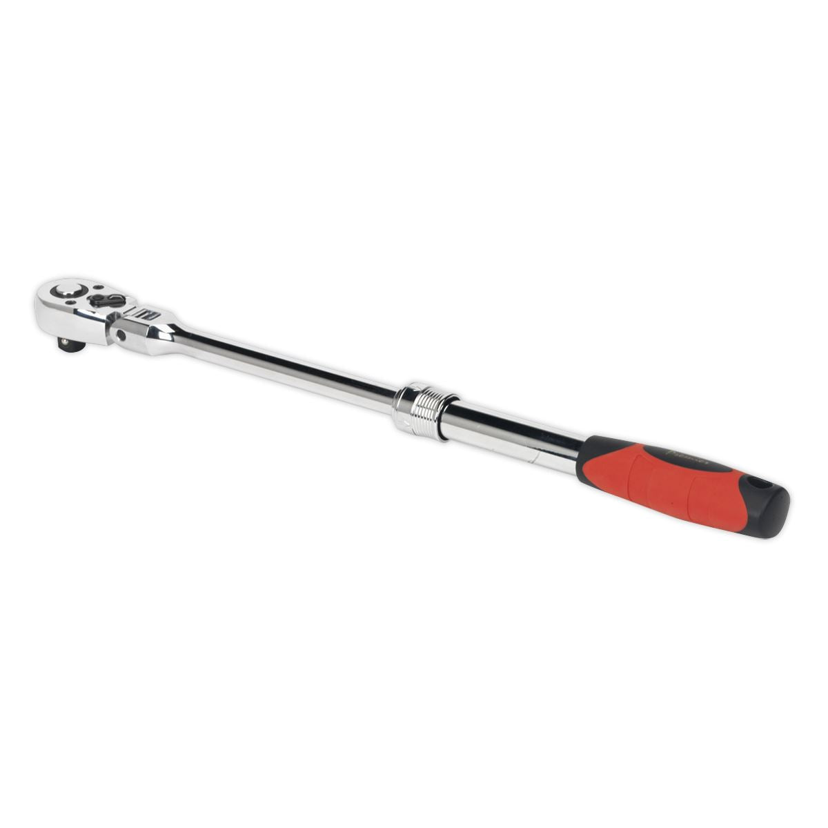 Sealey 1/2"D Extendable Flexi Head Ratchet Wrench Length 340-480mm AK6682