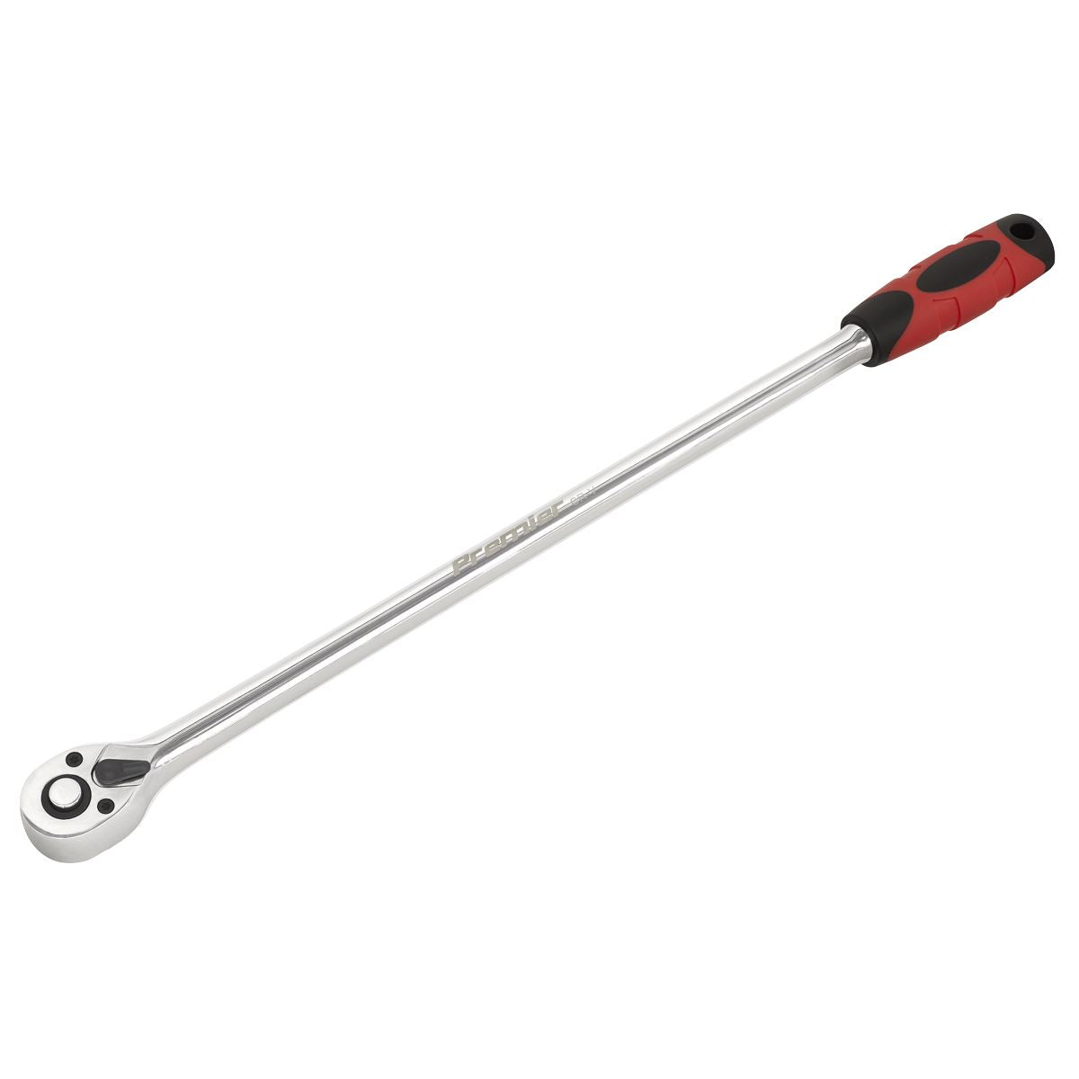 Sealey 3/8"Sq Drive Ratchet Wrench Extra Long 435mm 72 Tooth Pear Head AK6694