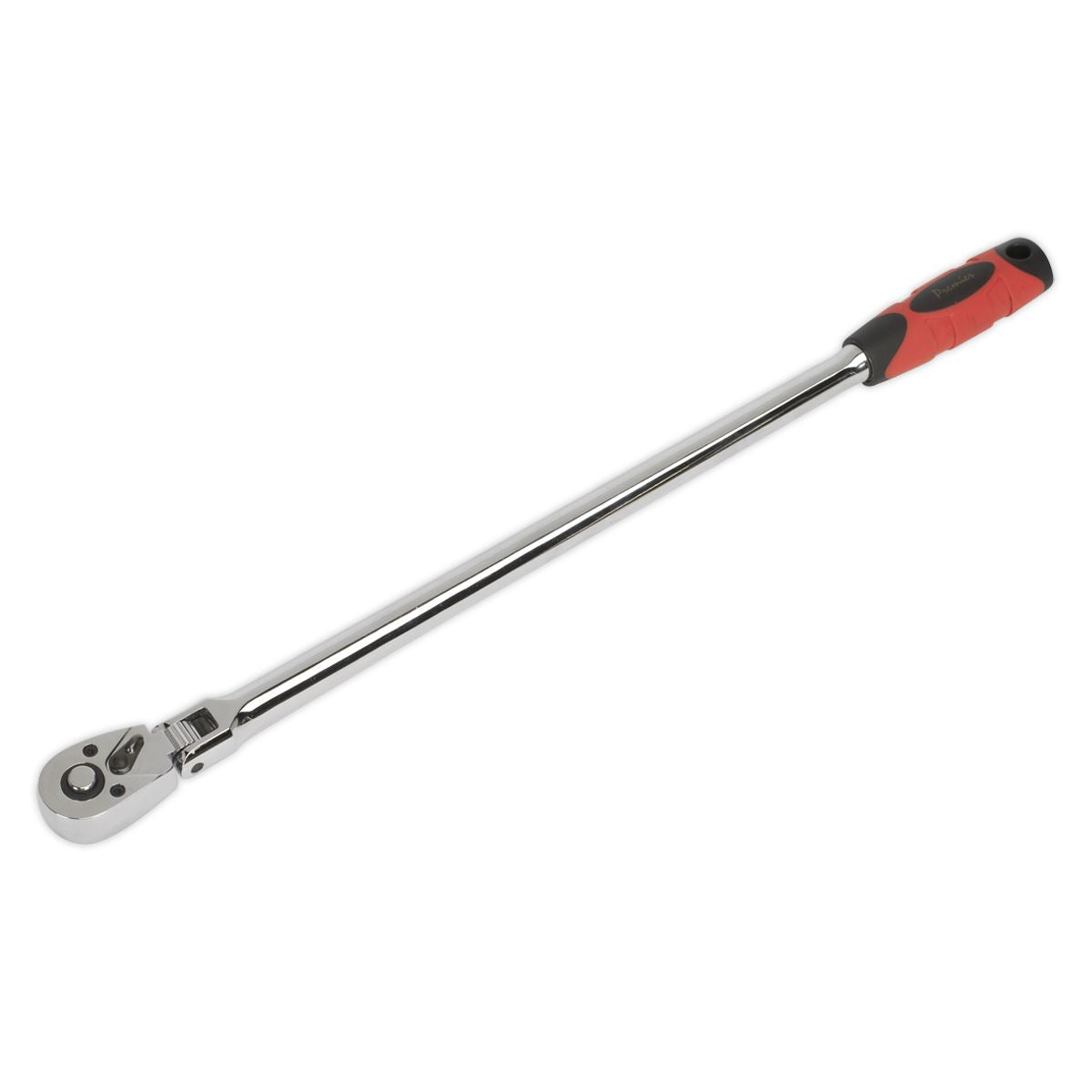 Sealey 3/8"Sq Drive Ratchet Wrench Flexi Head Extra Long 455mm AK6697