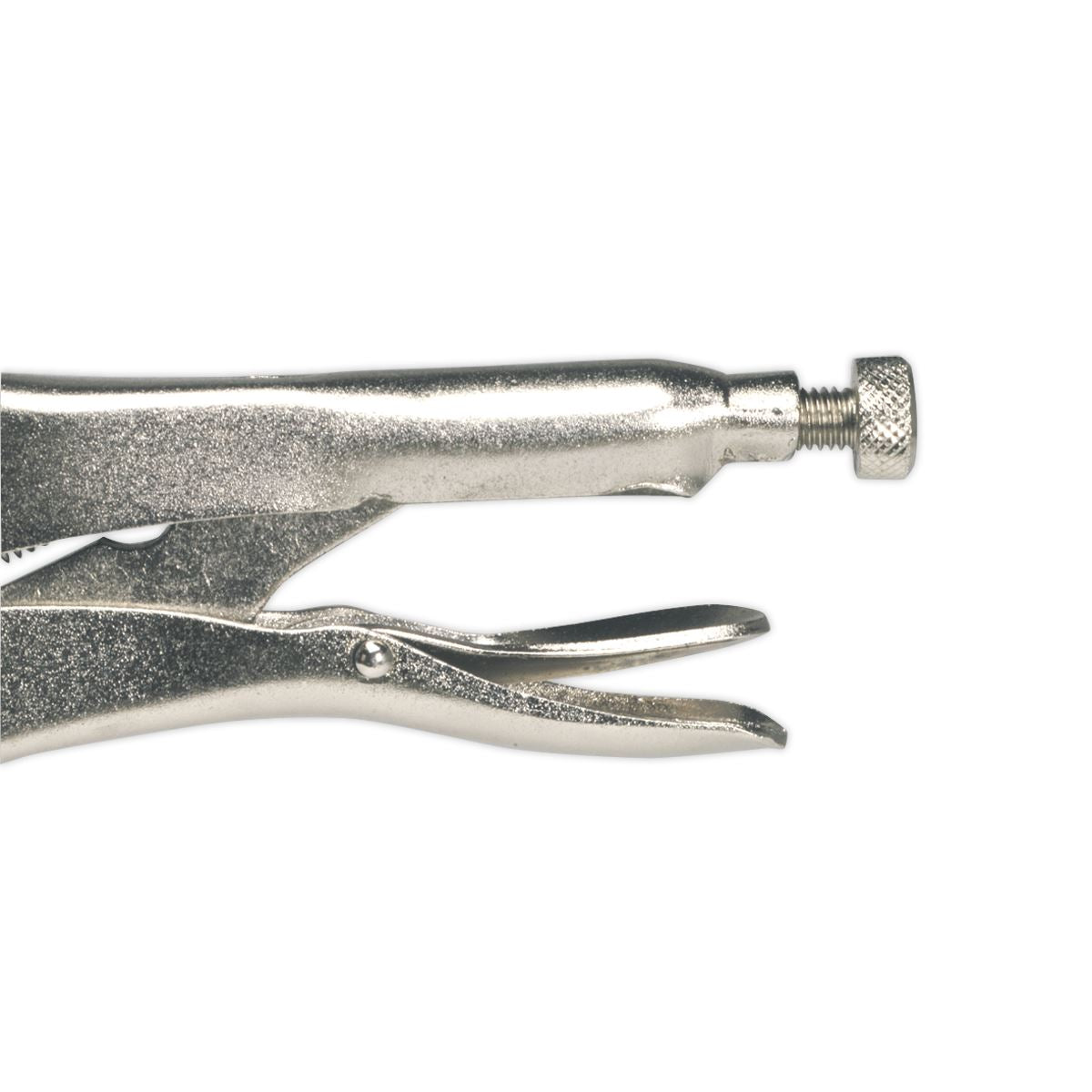 Sealey Locking Pliers Curved Jaws 185mm 0-38mm Capacity AK6820