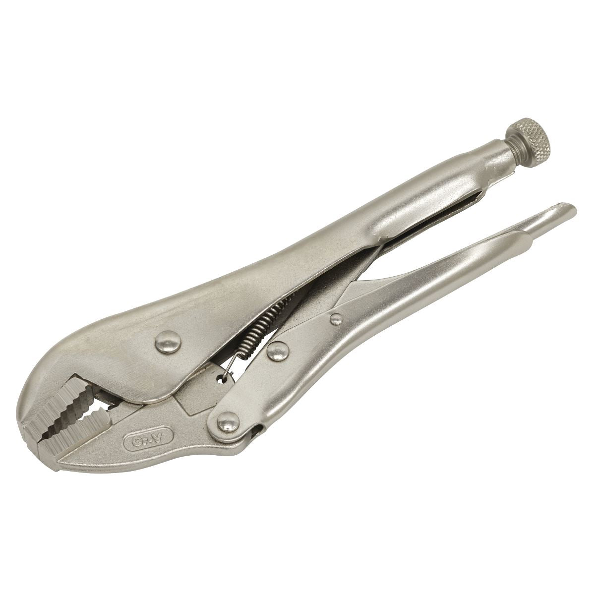 Sealey Locking Pliers Straight Jaws 230mm 0-45mm Capacity AK6823