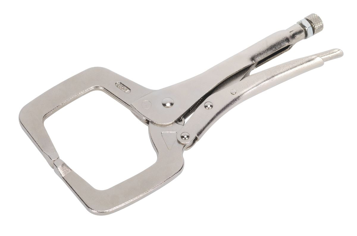 Sealey Locking C-Clamp 280mm 0-90mm Capacity AK6827