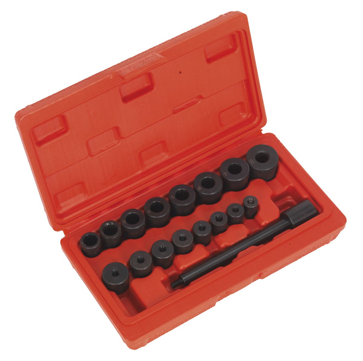 Sealey Universal Clutch Aligning Tool Set 17pc AK710