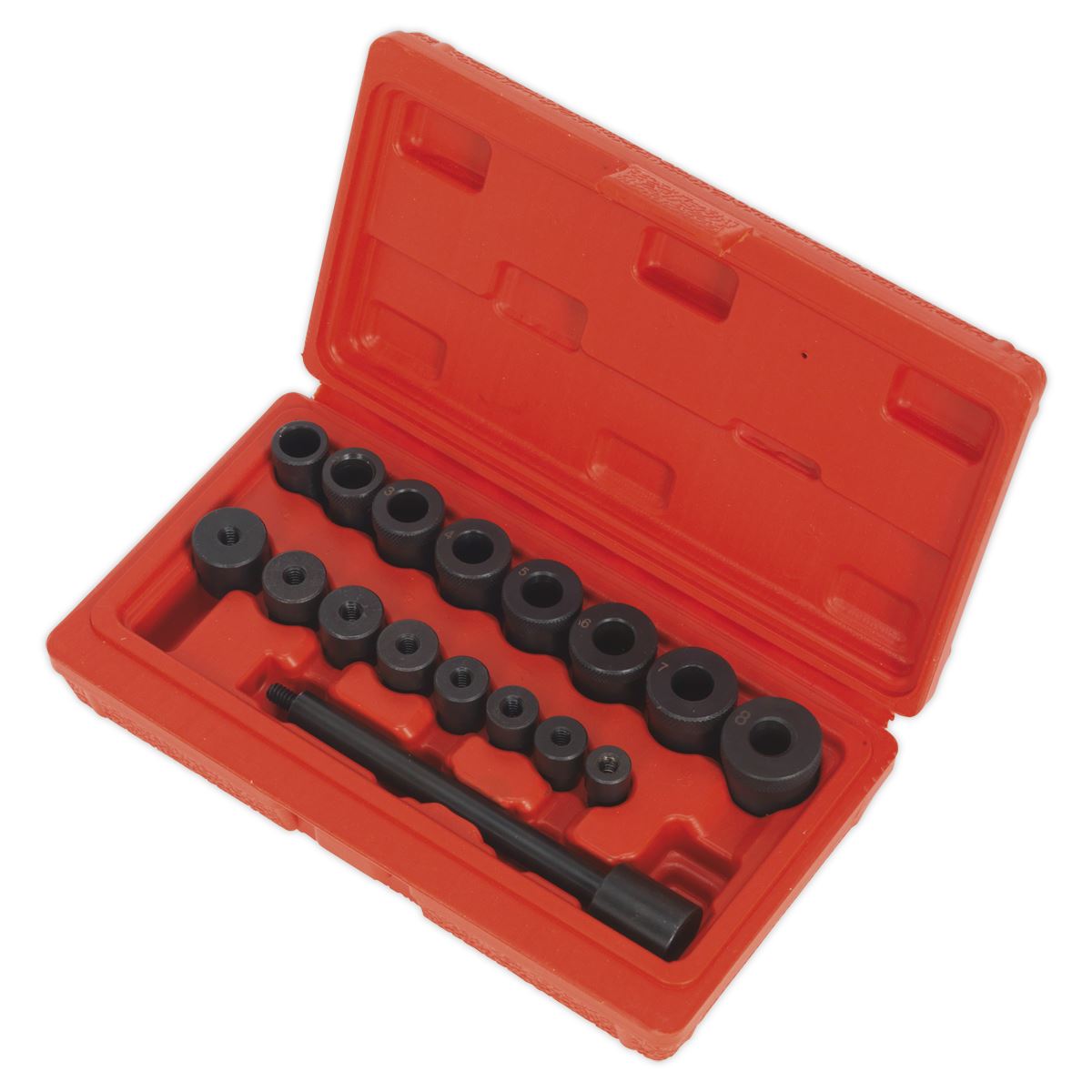 Sealey Universal Clutch Aligning Tool Set 17pc AK710