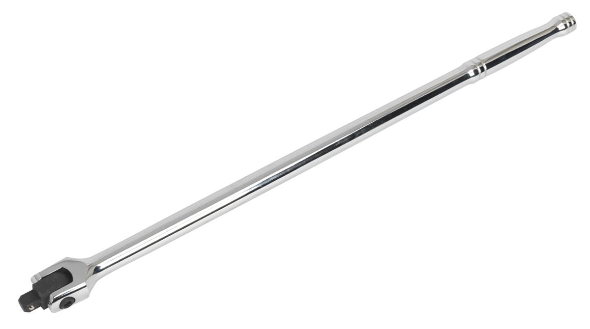 Sealey Breaker Bar 450mm 3/8"Sq Drive Slim Style Handle Chrome AK729