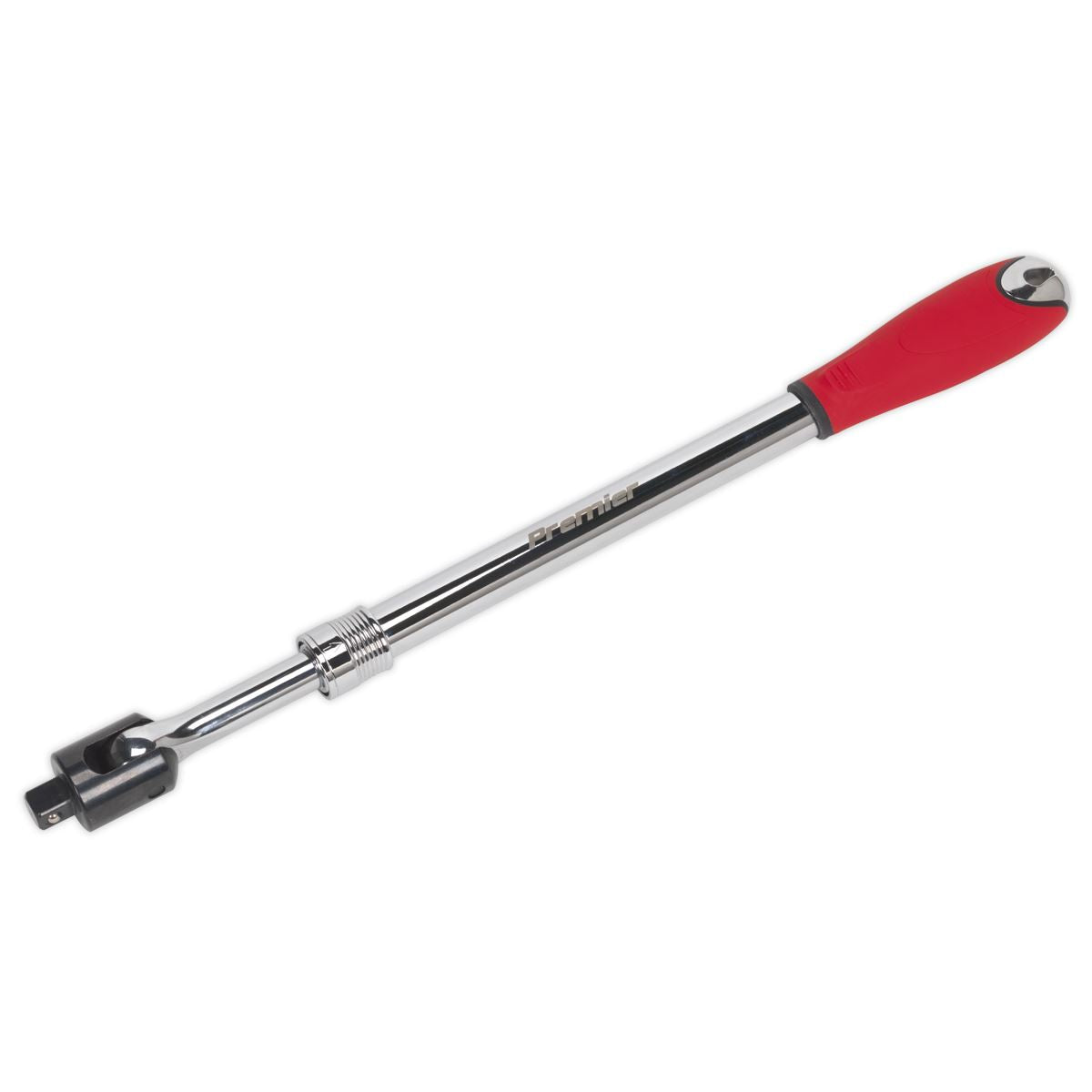 Sealey 1/2"D Breaker Bar Extendable From 450mm to 600mm Comfort Grip AK7315