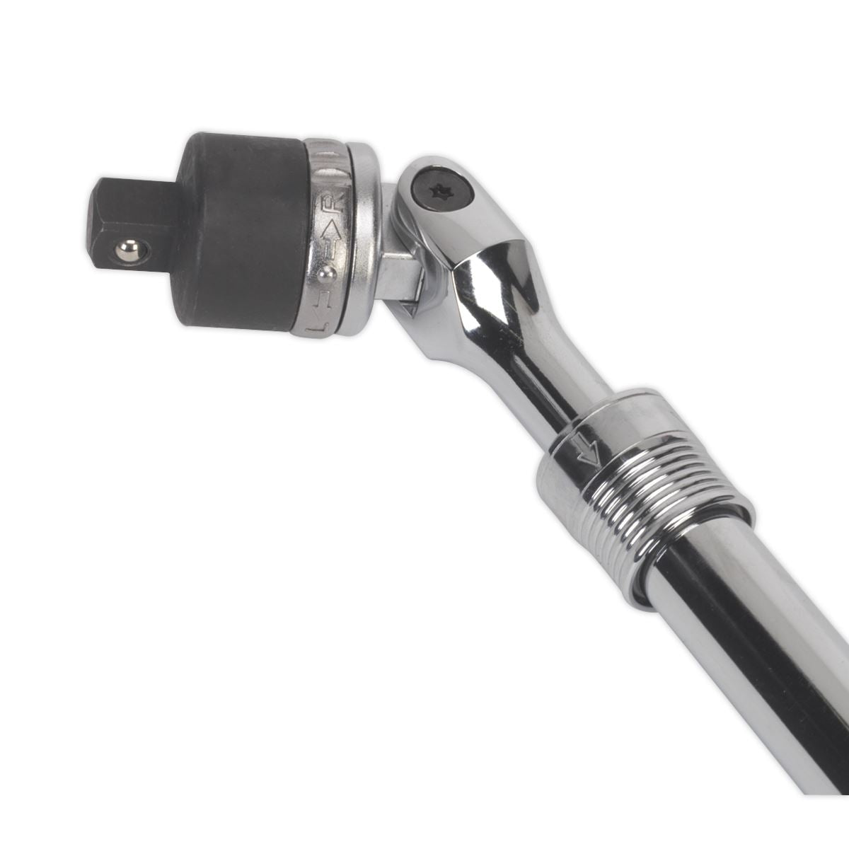 Sealey Ratcheting Breaker Bar Extendable 1/2"Sq Drive Comfort Grip AK7316